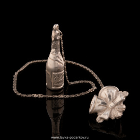 Ионизатор воды "Брызги шампанского" (серебро 925*), фотография 0. Интернет-магазин ЛАВКА ПОДАРКОВ